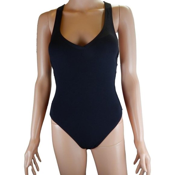 Sea Angel Cross Back Women's One Piece Swimsuit Size S - Picture 3 of 8